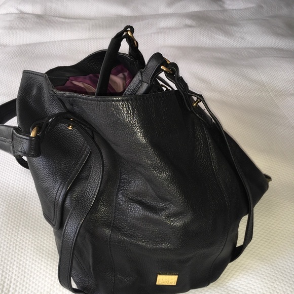 KOOBA buttery black leather bag with dust bag - Picture 7 of 10